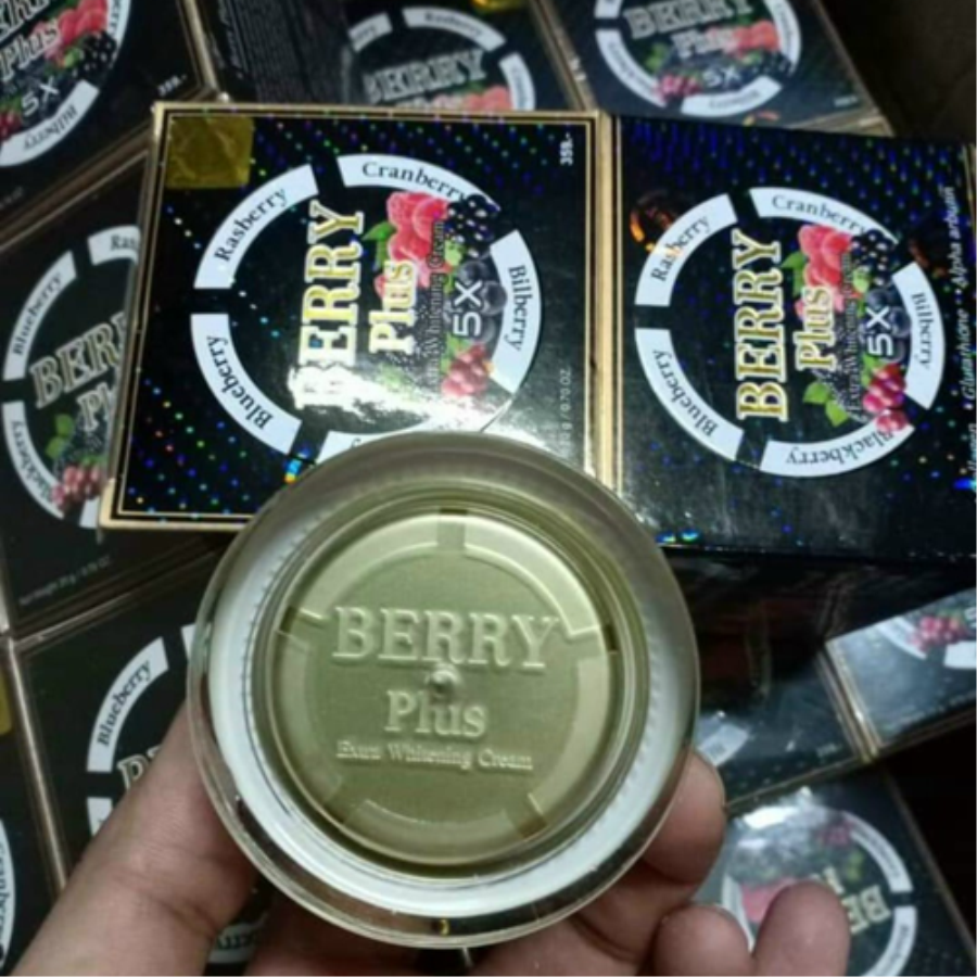 Kem Dưỡng Trắng Da, Trị Mụn Ban Đêm Berry Plus Extra Whitening Cream Thái Lan 20g Kem Dưỡng Trắng Da-1
