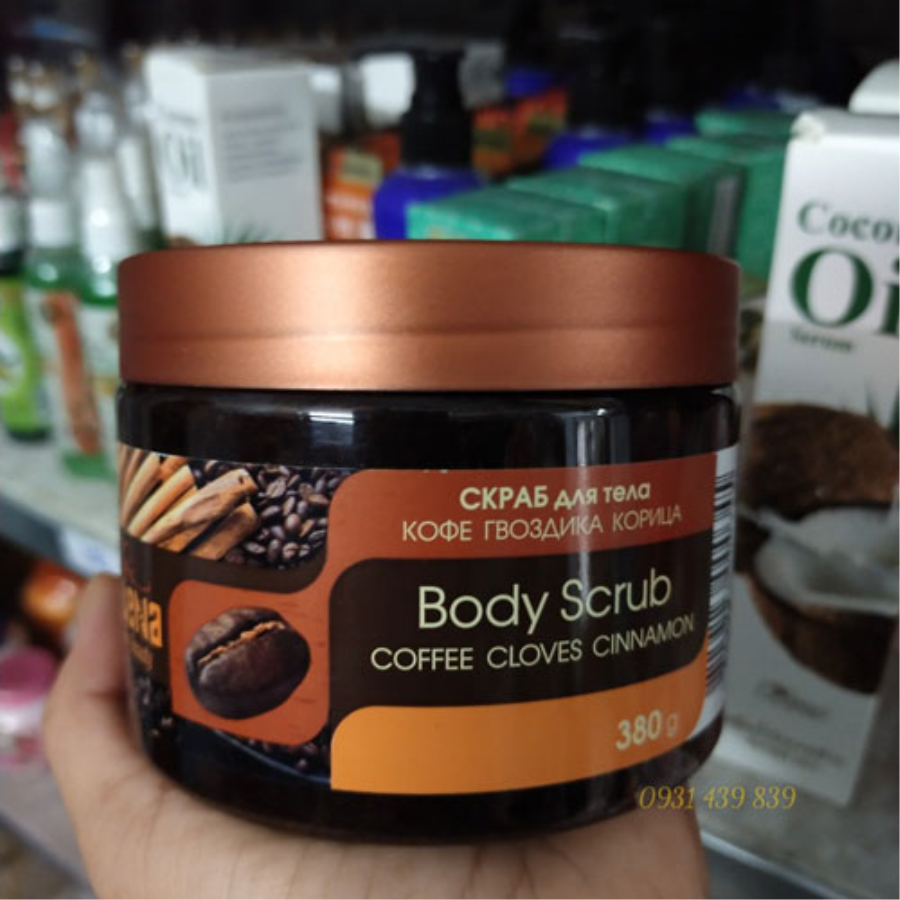 Tẩy Tế Bào Chết Quế Hồi Body Scrub Coffee Cloves Cinnamon Nga Tẩy Tế Bào Chết-2