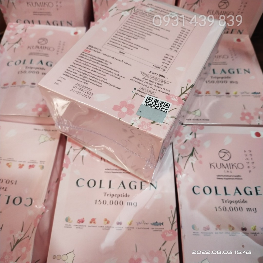 Collagen Kumiko Tripeptide 150.000 Dưỡng trắng da Thái Lan Kem Dưỡng Trắng Da-2