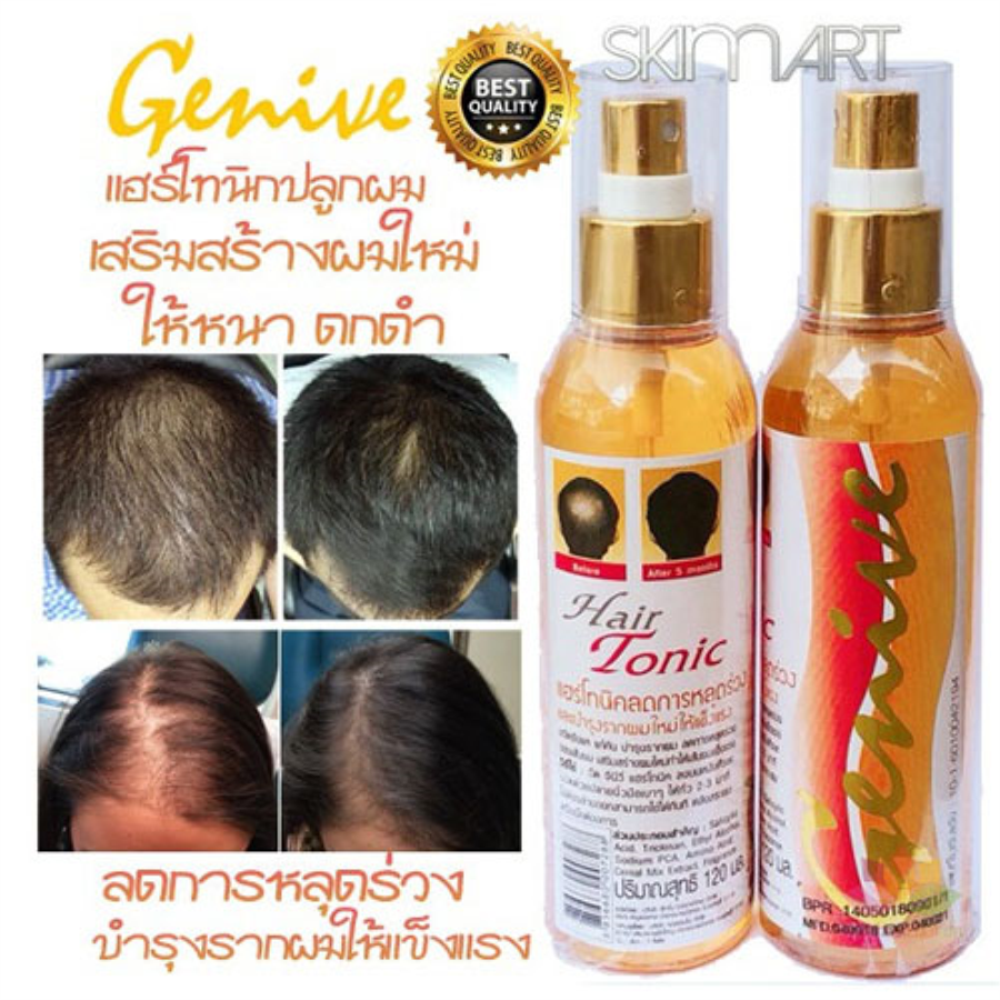 Chai Xit Kích Mọc Tóc Genive Hair Tonic Thái Lan Dầu gội-1