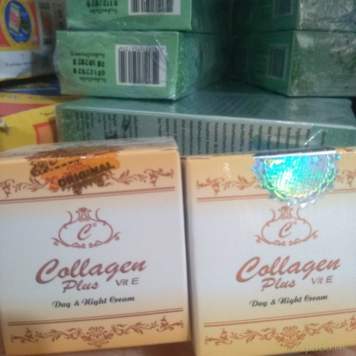 Bộ Kem Đặc Trị Nám, Tàn Nhang Collagen Plus Vit E Indonesia Kem Trị Nám - Tàn Nhang-1