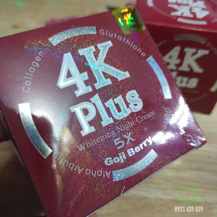 Kem 4K Plus Đỏ Trị Mụn Thái Lan Kem Trị Mụn-3