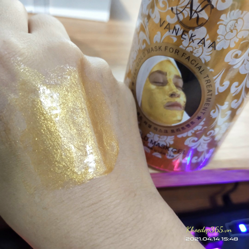 Mặt Nạ Vàng Vanekaa 24K Gold Mask Gel Thái Lan Mặt Nạ Dưỡng Da-1