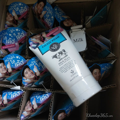 Sữa Rửa Mặt Tạo Bọt Whitening Facial Foam Milk Plus Co-Enzyme Q10 Sửa Rửa Mặt-1