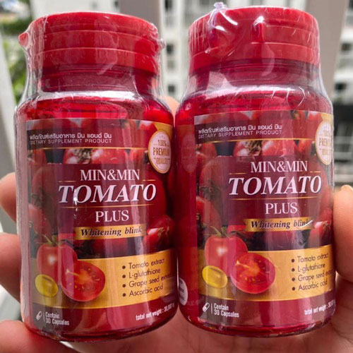 Viên Uống Trắng Da Cà Chua Tomato Thái Lan