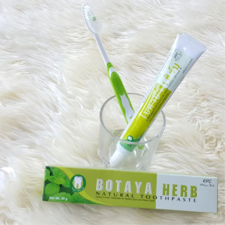 Kem Đánh Răng Thảo Mộc Botaya Herb Natural Toothpaste Thái Lan 50gr