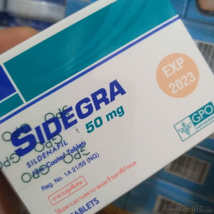 Thuốc Cường Dương Sidegra Sildenafil Tablets Thái Lan