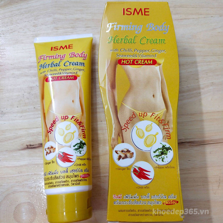 Kem Tan Mỡ ISME Firming Body Herbal Cream Thái Lan Tăng - Giảm Cân-1