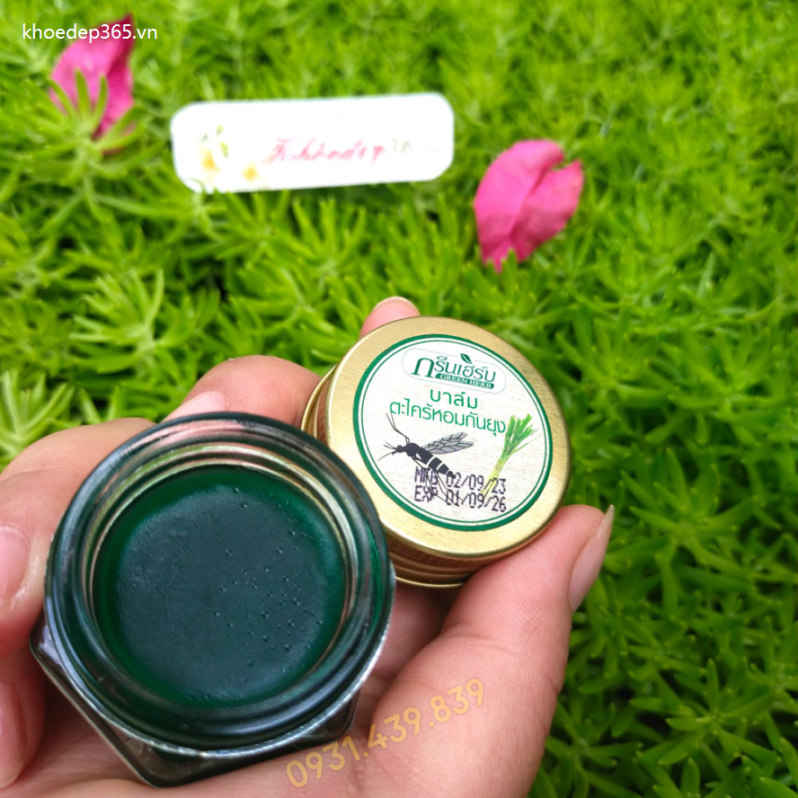 Dầu bôi trị muỗi đốt Citronella Essence Balm Thái Lan Dầu Thảo Dược-2