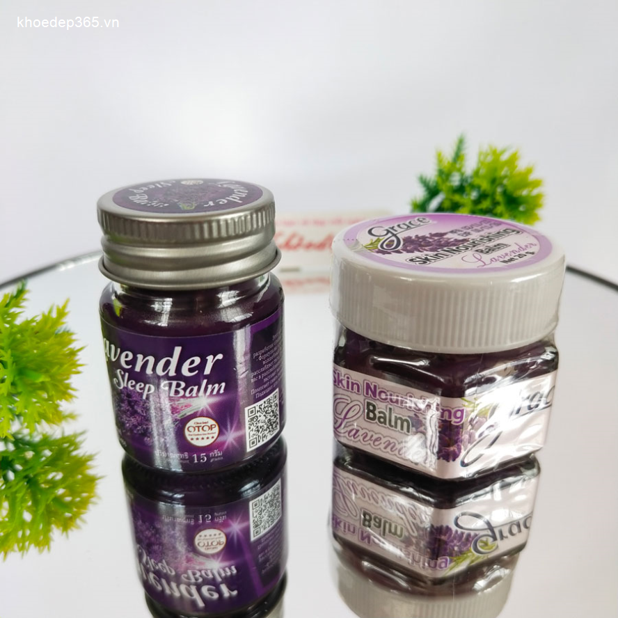 Dầu Cù Là Giúp Ngủ Ngon Grace Lavender Thái Lan 20gr Dầu Thảo Dược-2