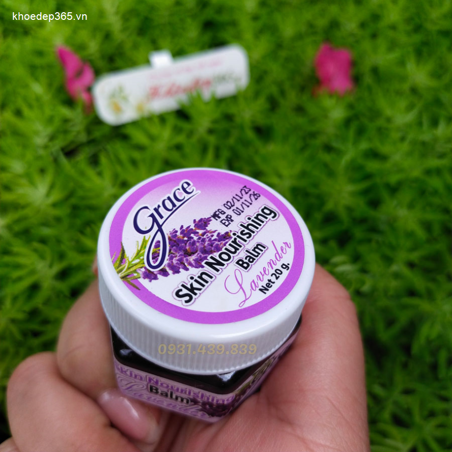 Dầu Cù Là Giúp Ngủ Ngon Grace Lavender Thái Lan 20gr Dầu Thảo Dược-2