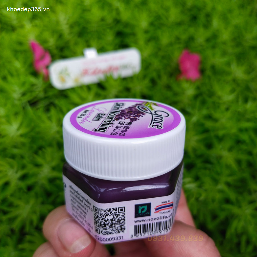 Dầu Cù Là Giúp Ngủ Ngon Grace Lavender Thái Lan 20gr Dầu Thảo Dược-3