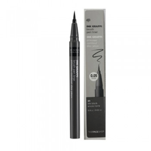  Kẻ Mắt Nước Ink Graffi Brush Pen Liner The Face Shop Trang điểm mắt-1