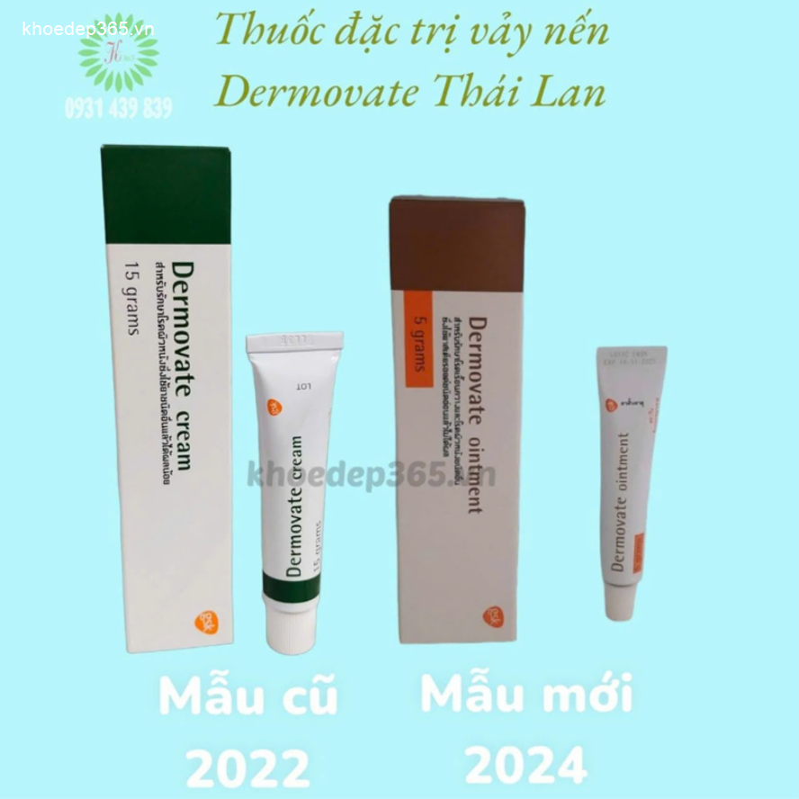 Kem Điều Trị Vảy Nến Dermovate Cream Thái Lan 5g Thuốc Đặc Trị Vảy Nến-1