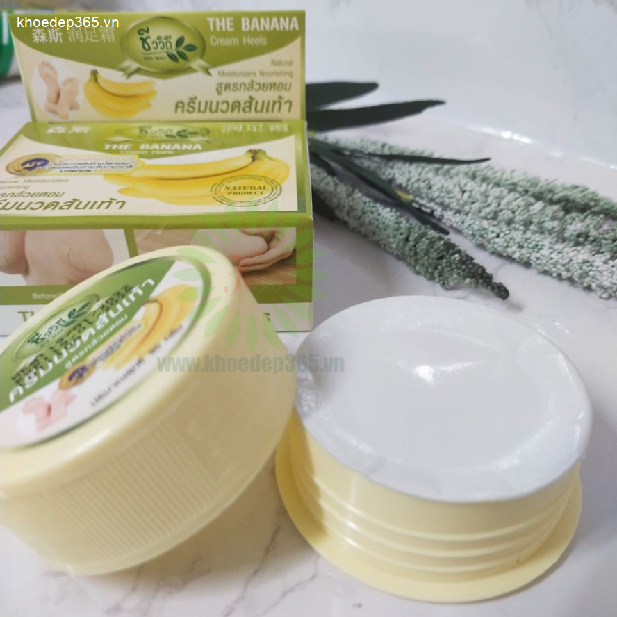 Kem Trị Nứt Gót Chân The Banana Cream Heels Thái Lan 30gr Kem trị nứt gót chân-3