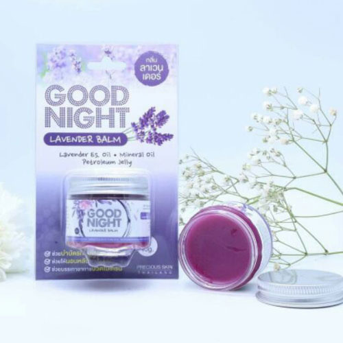  Sáp Bôi Ngủ Ngon GOOD NIGHT Lavender Balm Cao Cấp Thái Lan 40gr