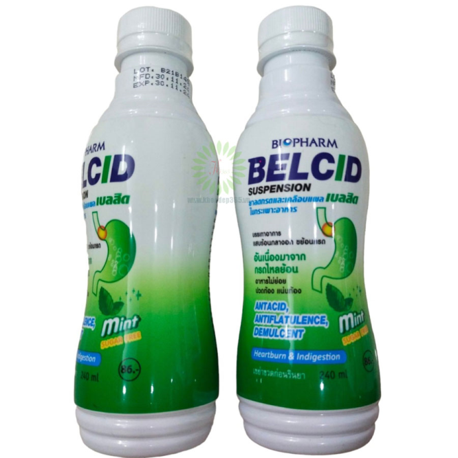 Siro Dạ Dày Biopharm Belcid Suspension Thái Lan 240ml