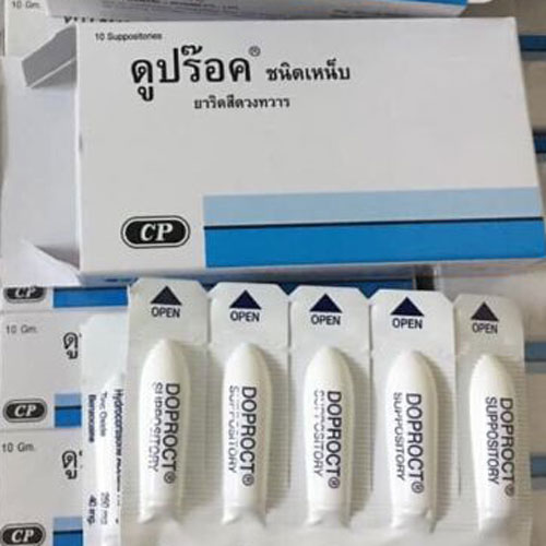 Thuốc Đặt Trị Trĩ DopRoct Thái Lan