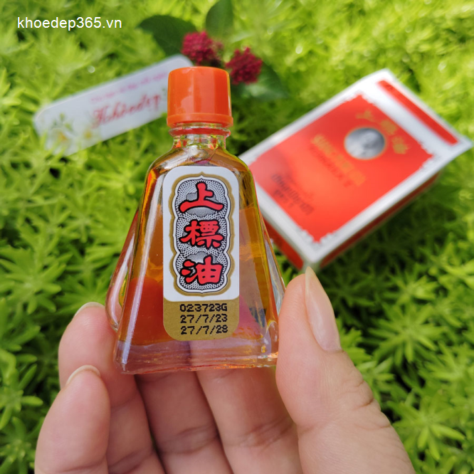 Dầu gió Siang Pure Oil Thái Lan Chữ Vàng 7cc-2