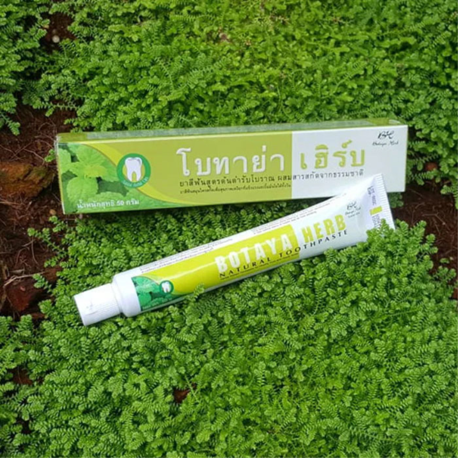 Kem Đánh Răng Thảo Mộc Botaya Herb Natural Toothpaste Thái Lan 50gr-1