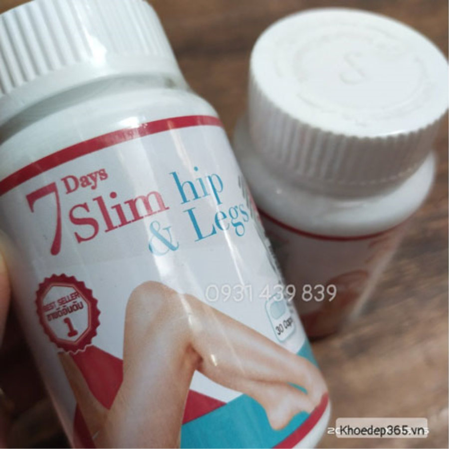 Viên uống giảm cân thon đùi 7 Day Slim Hip & Legs Thái Lan-1